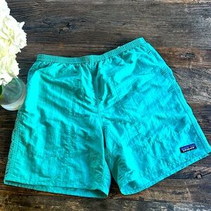 Patagonia baggies swim trunks men’s medium teal